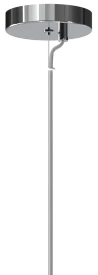 ONLI - Lampadario a sospensione con cavo KIMBERLY 6xG9/6W/230V cromo lucido