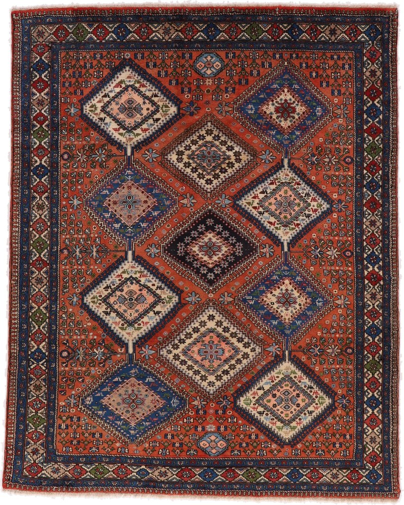 Yalameh Tappeto persiano 210 x 260 (Iran) Annodato A Mano