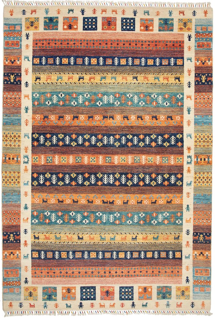 Loribaft Tappeto 290 x 200 (Pakistan) Annodato A Mano