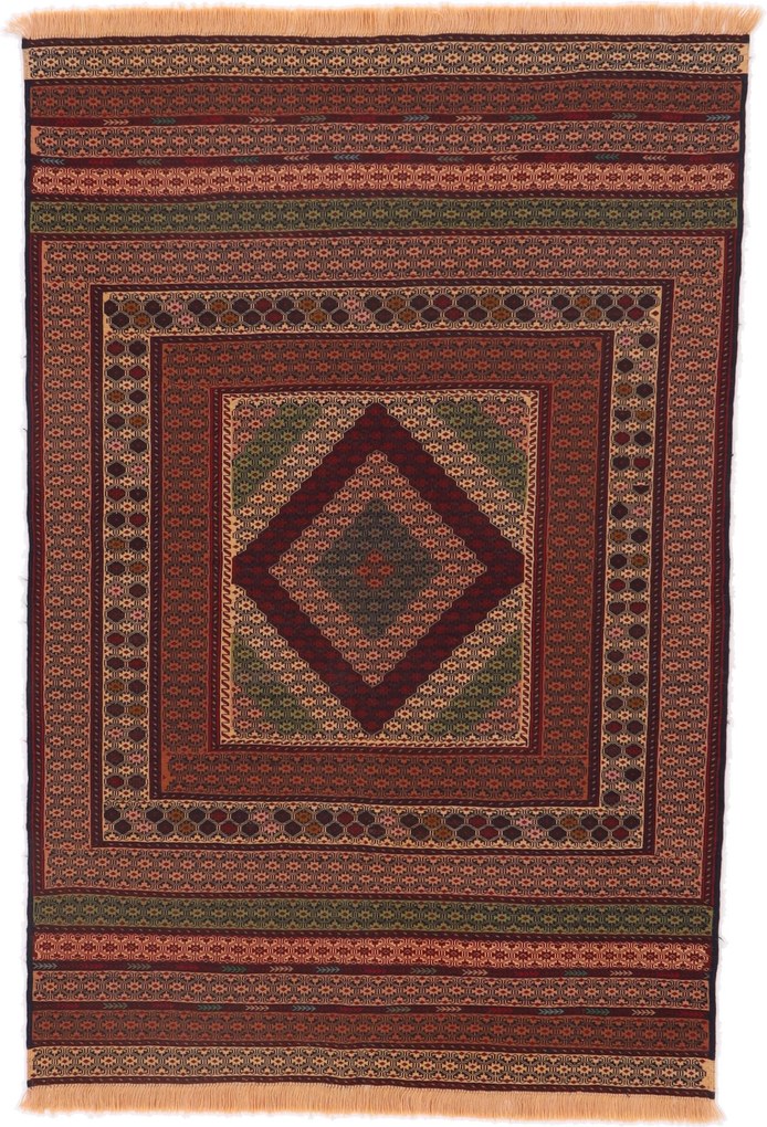 Kilim Tappeto orientale 130x190 (Afghanistan) Tessuto A Mano