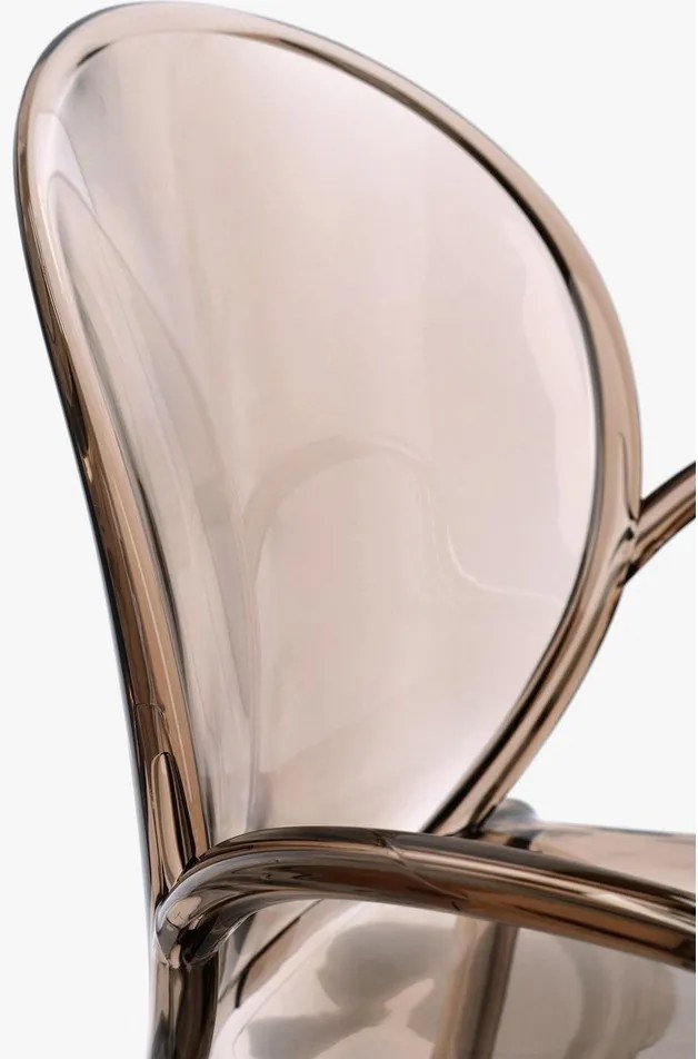 Sedia da esterno marrone chiaro in plastica Camilla – Bizzotto