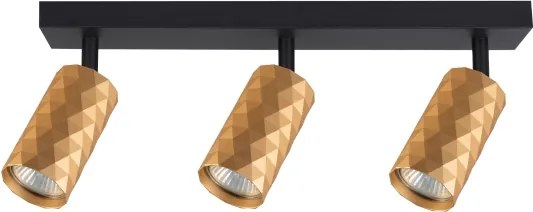 Brilagi - Faretto LED RGBW dimmerabile SELE DIAMANT 3xGU10/6W/230V, oro