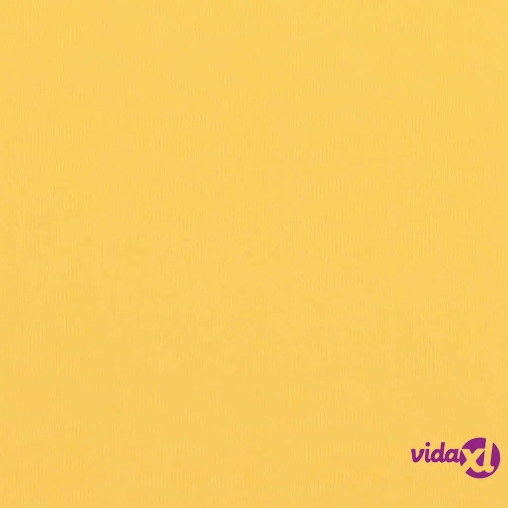 vidaXL Paravento da Balcone Giallo 75x500 cm in Tessuto Oxford