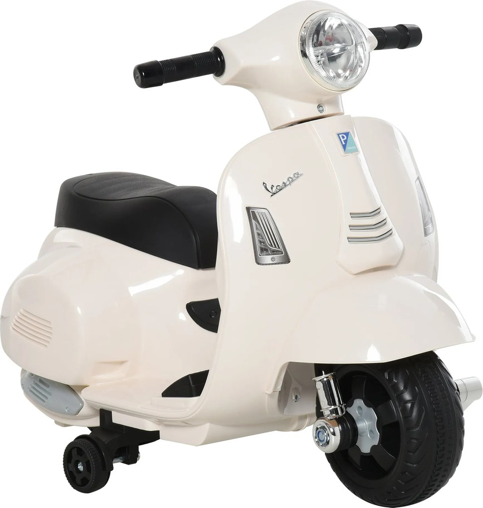 Piaggio Mini Vespa GTS Elettrica 6V per Bambini Bianca...