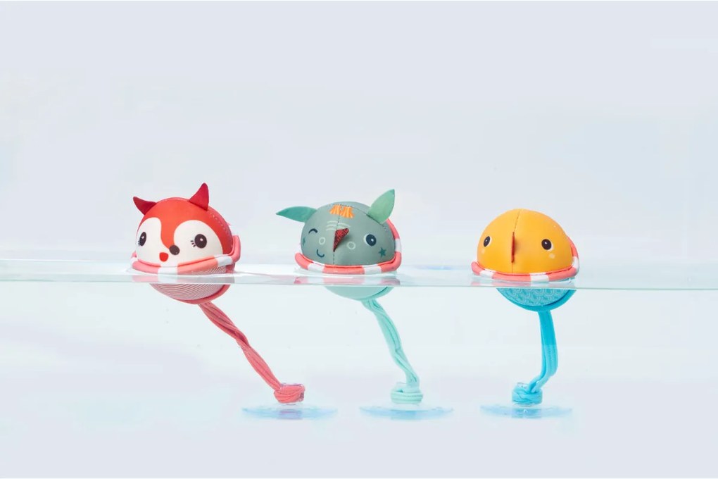 Lilliputiens - 3 palline per il bagnetto