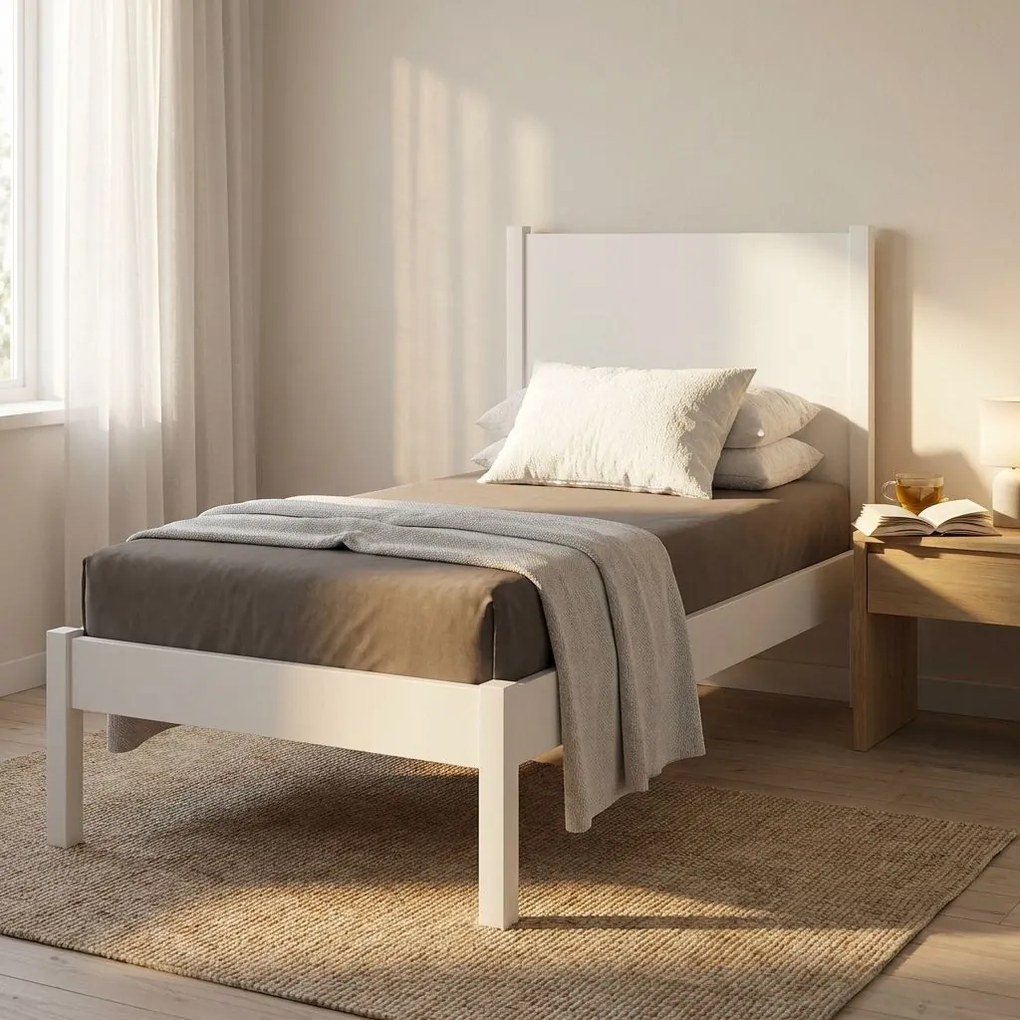 CELESTIA - letto singolo in legno