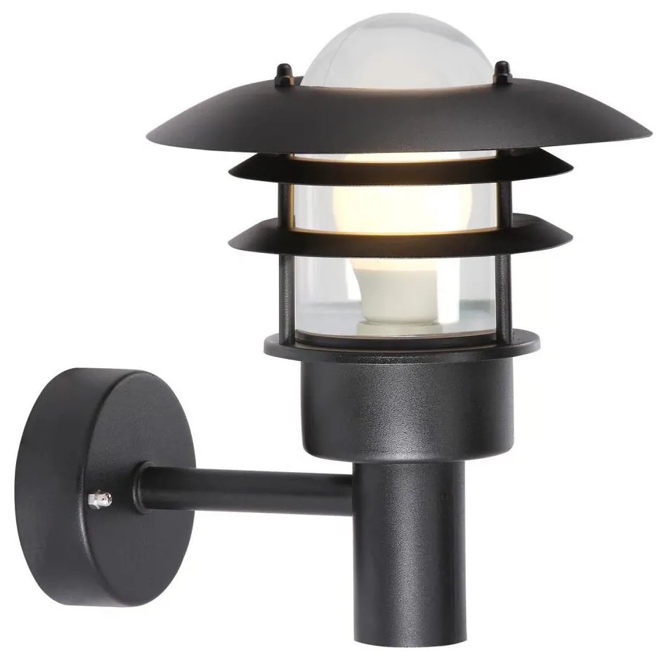 Nordlux - Applique da esterno LONSTRUP 1xE27/60W/230V IP44 nero