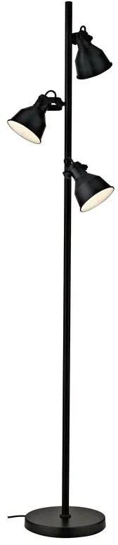 Lampada da terra YL-AD24-F3 in acciaio, H 160 cm, E14 3xINSPIRE
