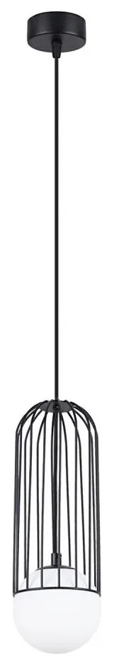 Sollux SL.1332 - Lampadario a sospensione con filo BRINA 1xG9/8W/230V nero