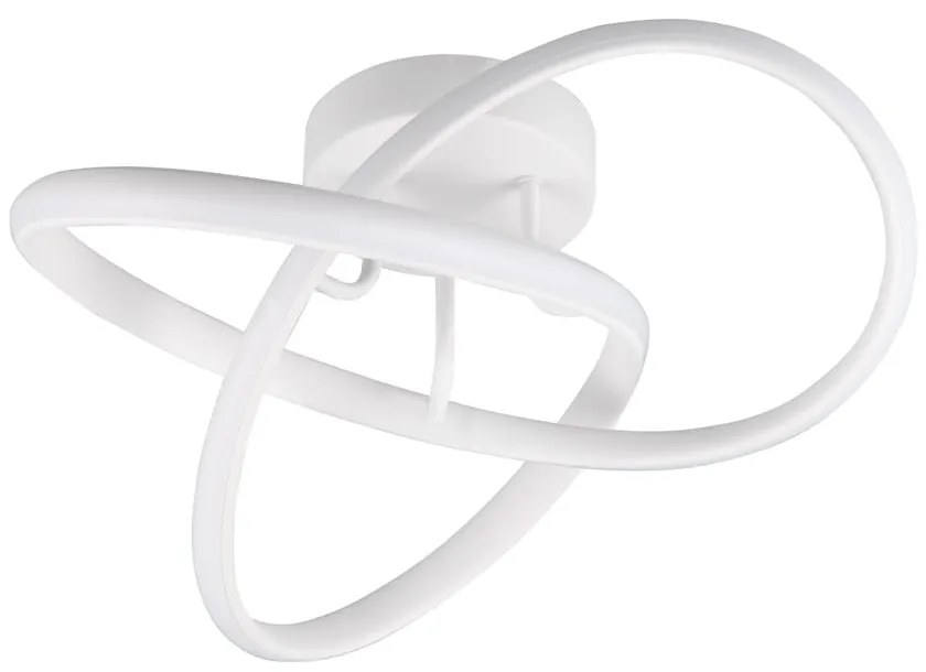 Plafoniera LED bianca Meo - Trio