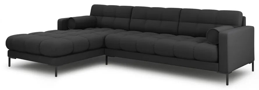 Divano angolare grigio scuro (angolo sinistro) Bali - Cosmopolitan Design