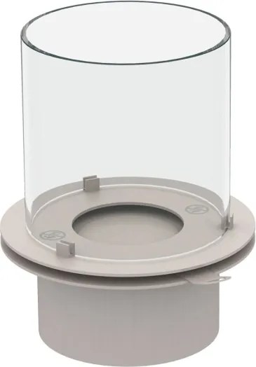 Camino a bioetanolo braciere da giardino da terra per interno esterno RAFFAELLO Corda Beige d.35 x h55