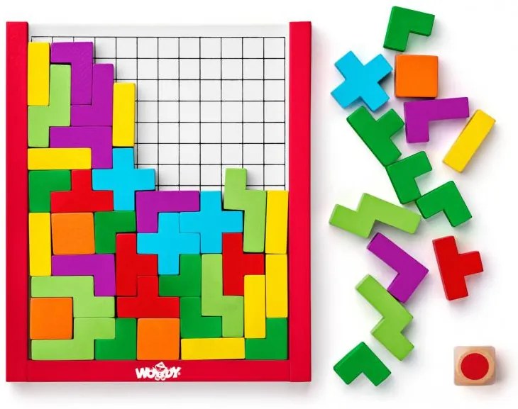 Tetris con dado - puzzle colorato