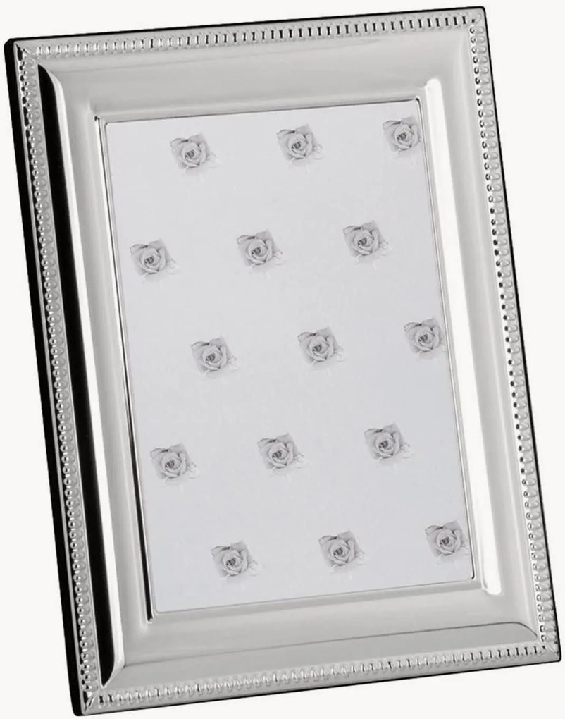 Cornice portafoto placcata in argento Sylke