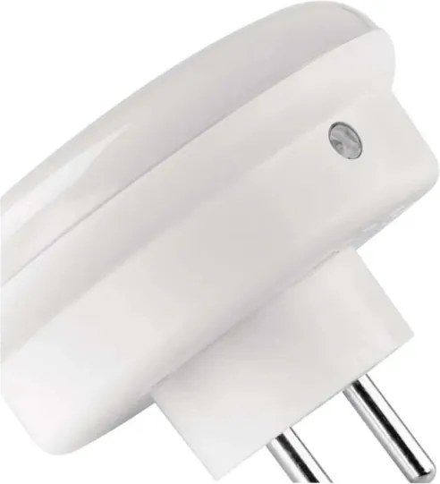 Luce notturna LED con sensore e presa LED/0,3W/230V