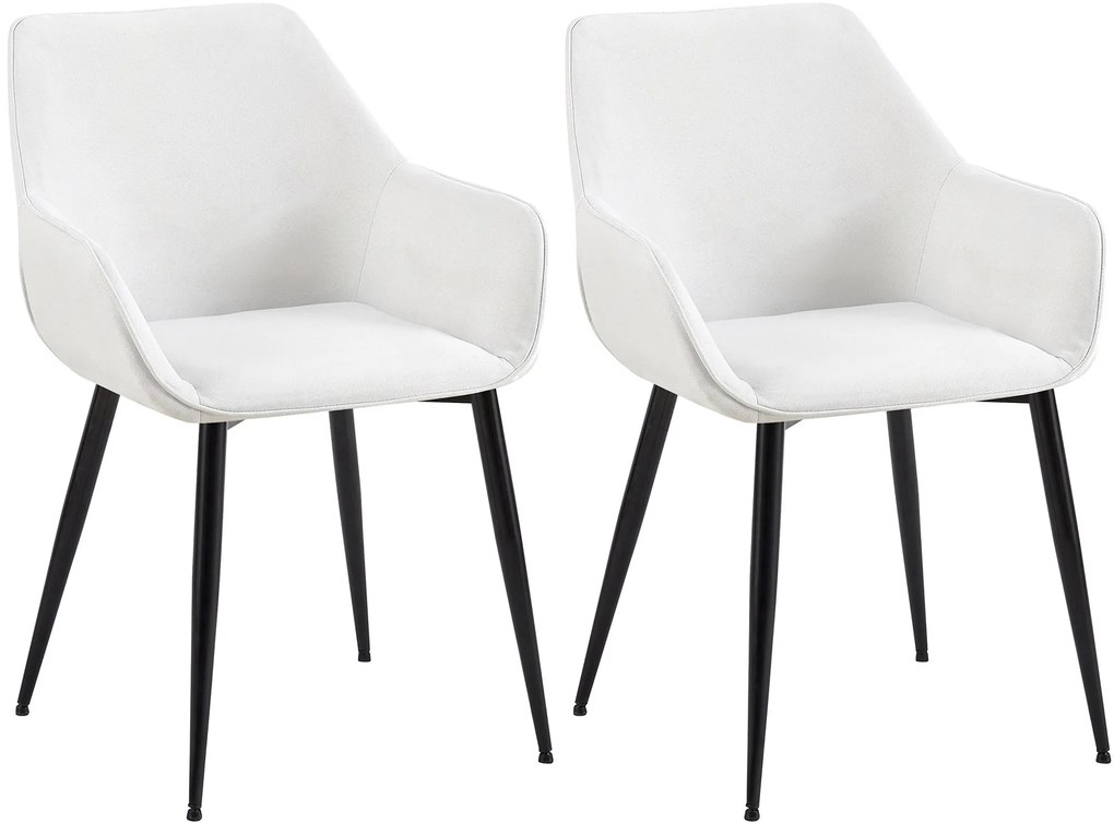Set Sedie Da Pranzo Vessa - Comfort E Stile Senza Tempo / Creme / Stoff