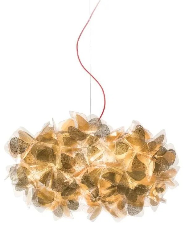 SLAMP - Clizia Lampada a Sospensione Mama Non Mama Gold/Red Slamp