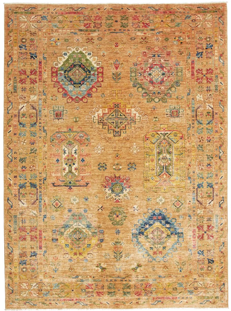 Samarkand Tappeto orientale 170x230 Marrone (Pakistan) Annodato A Mano