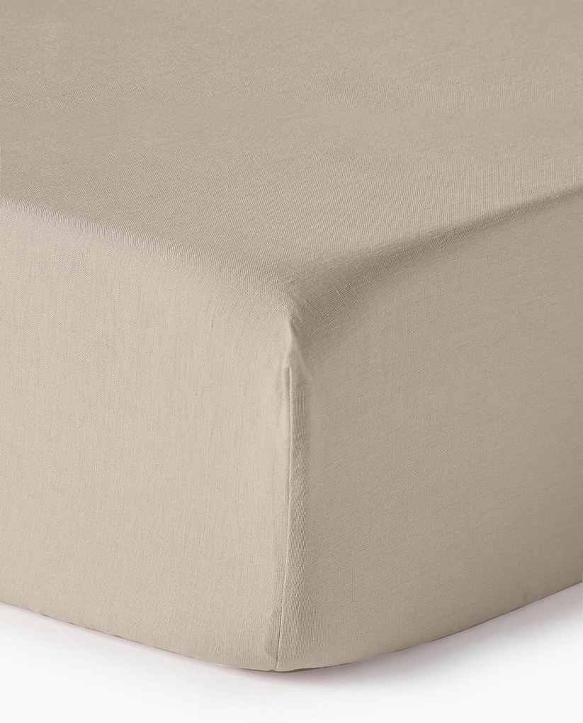 Lenzuolo con angoli in lino lavato Airy