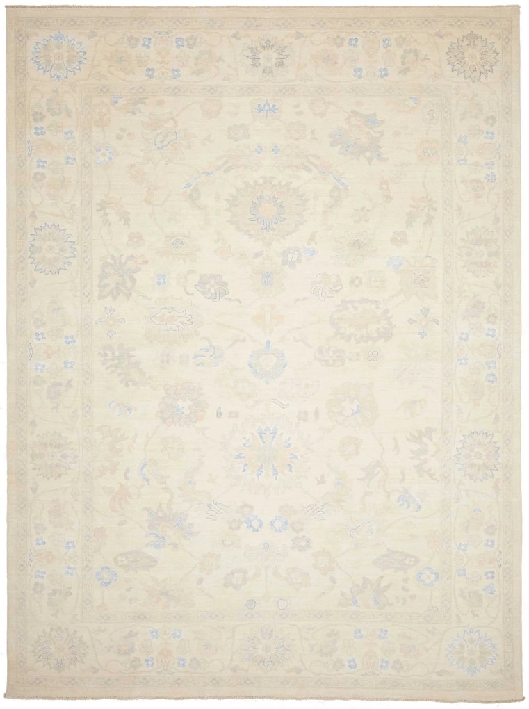 Ziegler Tappeto 270x360 Beige (Pakistan) Annodato A Mano
