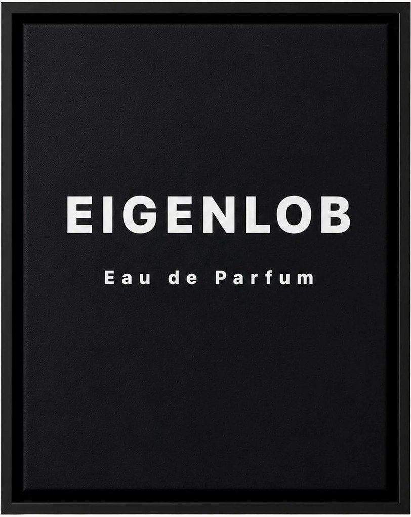 Stampa Fine Art su tela incorniciata e realizzata a mano Eigenlob, edizione limitata