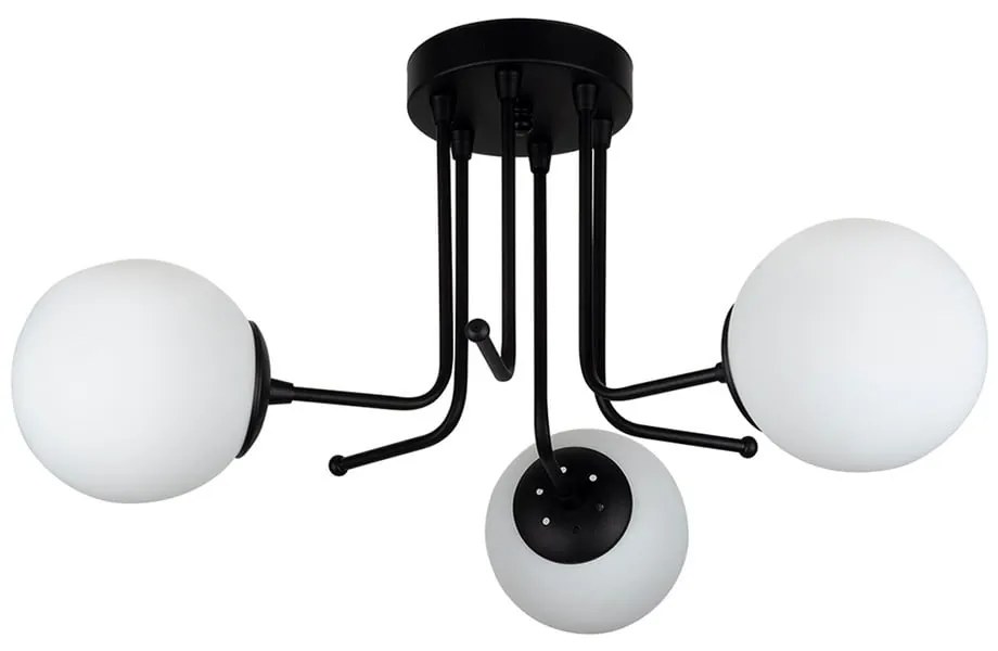 Apparecchio da soffitto nero, altezza 34 cm Star - Squid Lighting