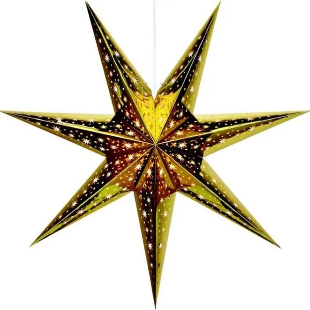 Markslöjd 703614 - Decorazione di Natale NANNA 1xE14/25W/230V oro 75 cm