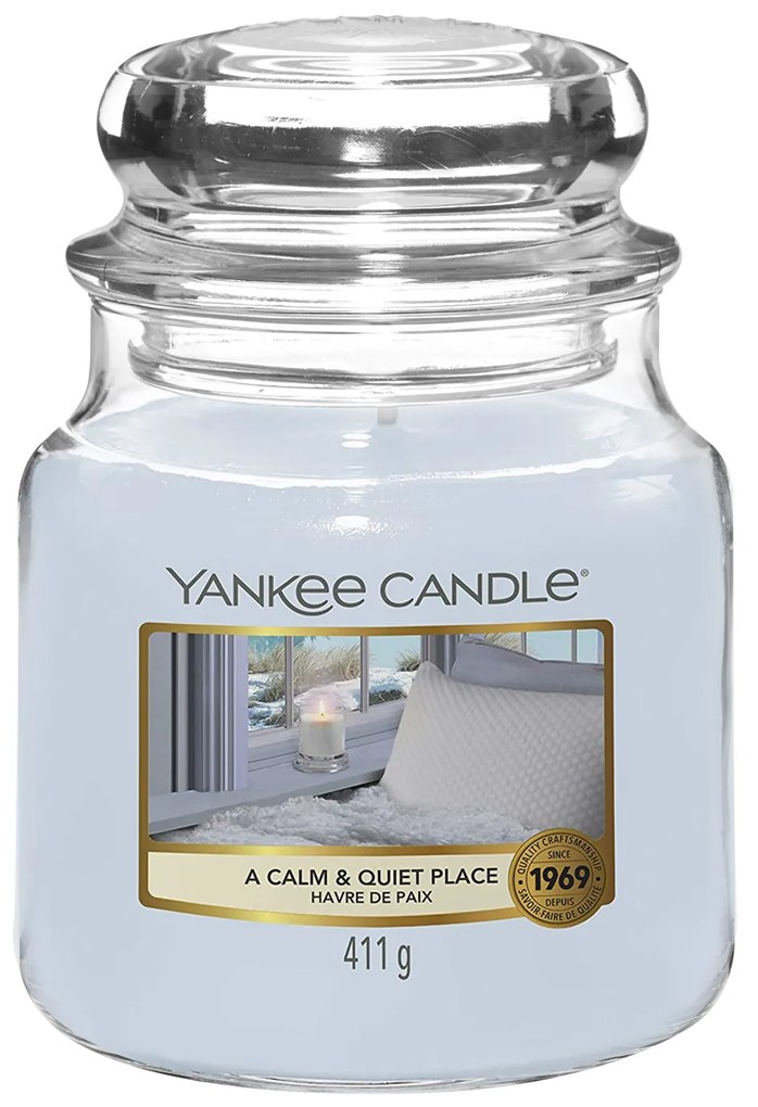 A Calm & Quiet Place candela in giara media Yankee Candle