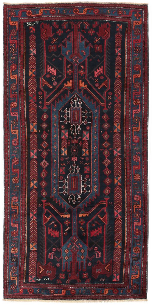 Koliai Tappeto 280 x 140 (Iran) Annodato A Mano