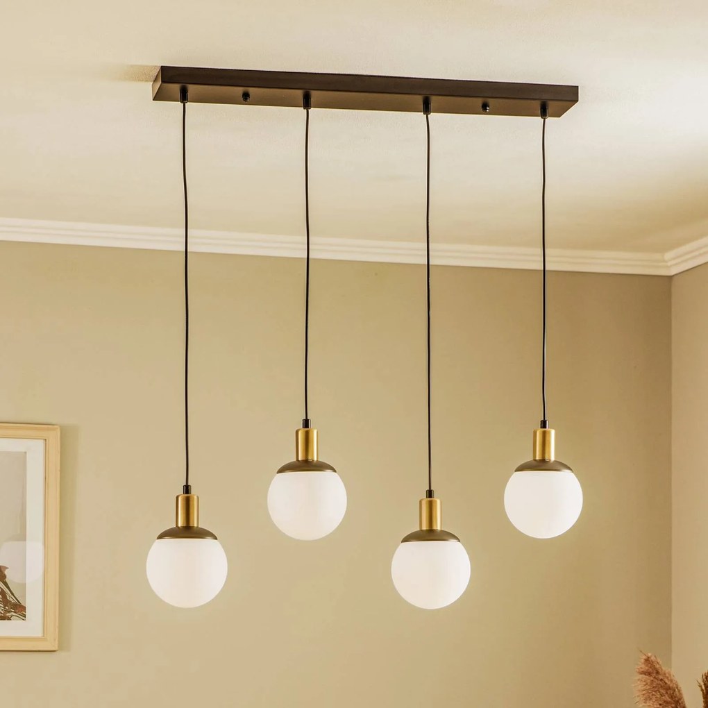 Avonni Lampada a sospensione AV-1838-4Y-BSY trave, 4 luci