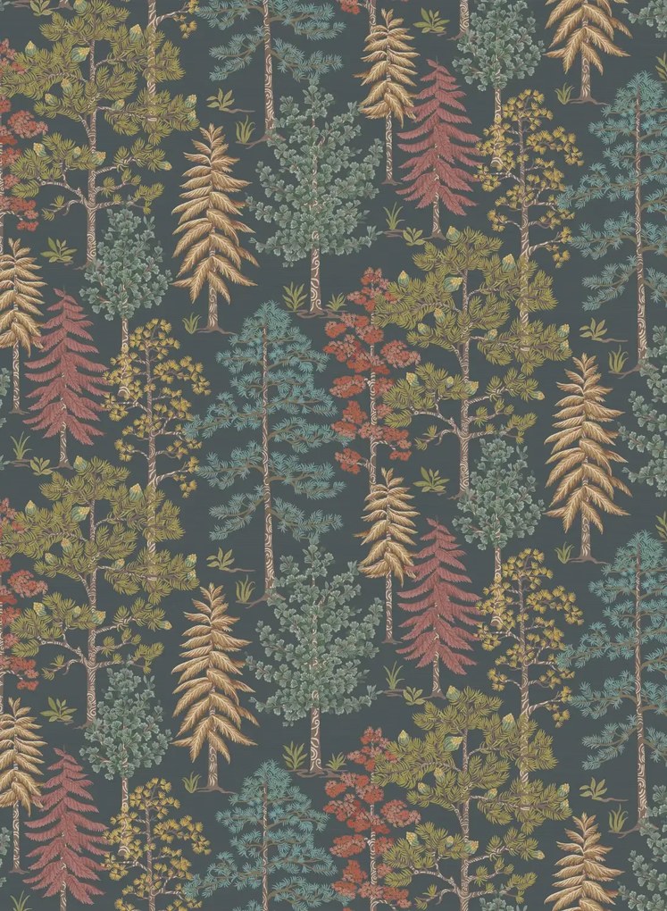Osborne & Little Carta da parati Vana - Pine/ Olive