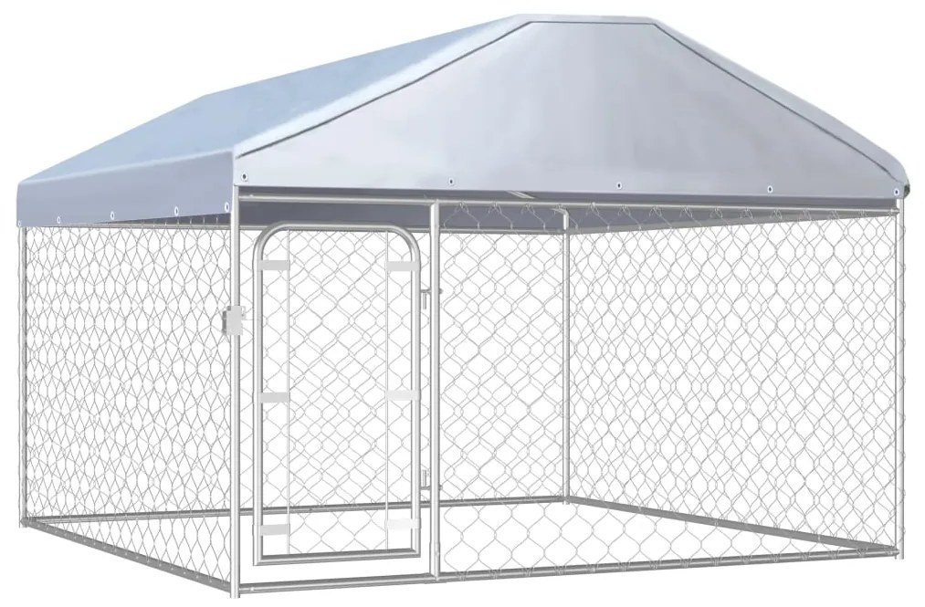 Canile Da Esterno Con Tetto 200x200x135 Cm /