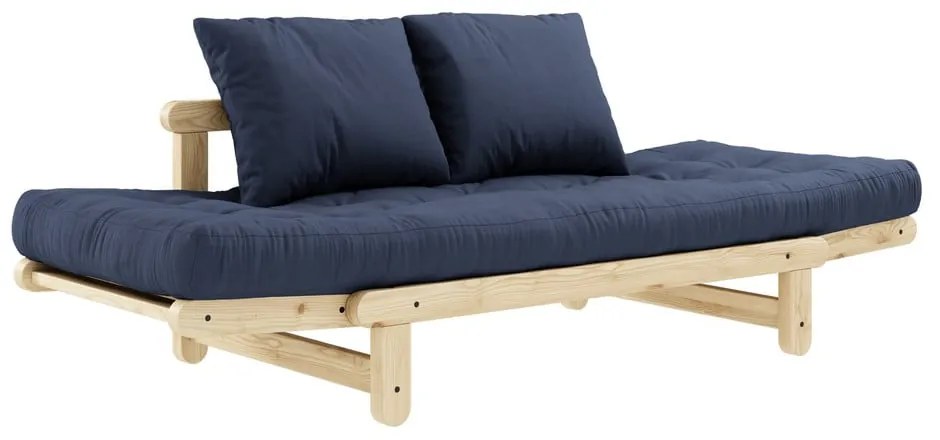 Divano variabile Naturale Chiaro/Navy Beat - Karup Design