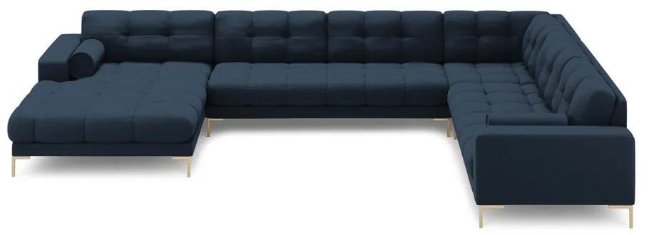 Divano angolare blu (angolo destro) Bali - Cosmopolitan Design