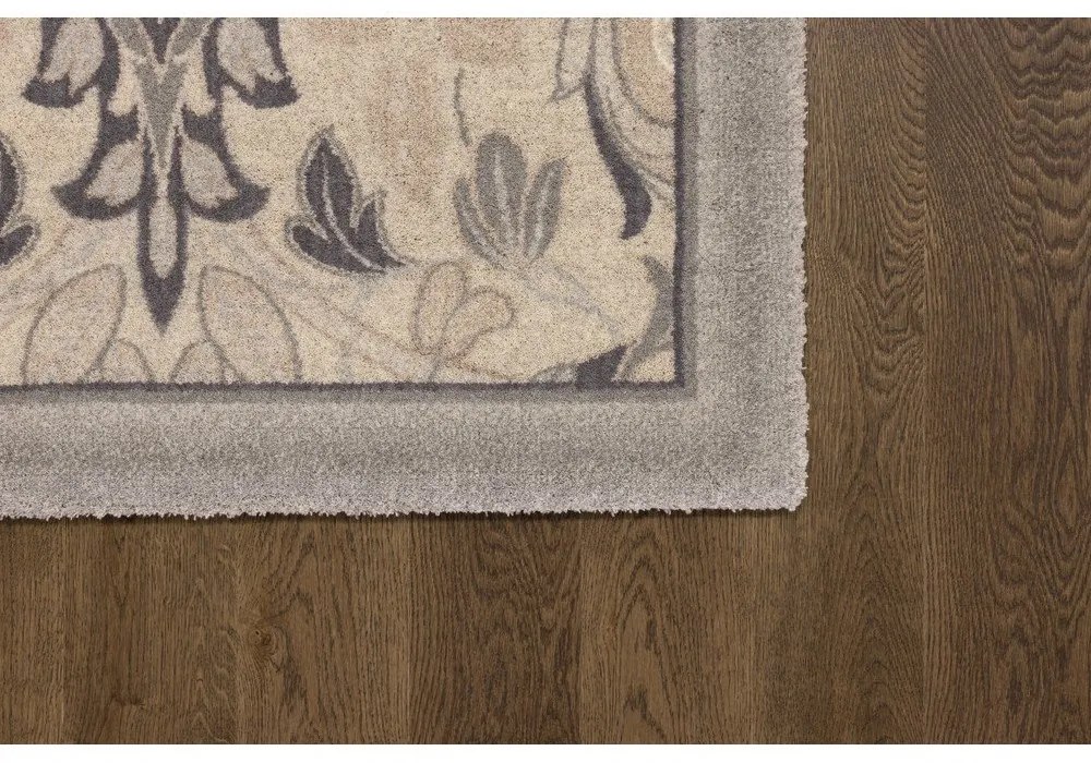 Tappeto in lana beige 170x240 cm Archie beige - Agnella