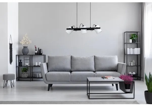 Eglo 43426 - Lampadario a sospensione con filo HORNWOOD 1 3xE27/28W/230V