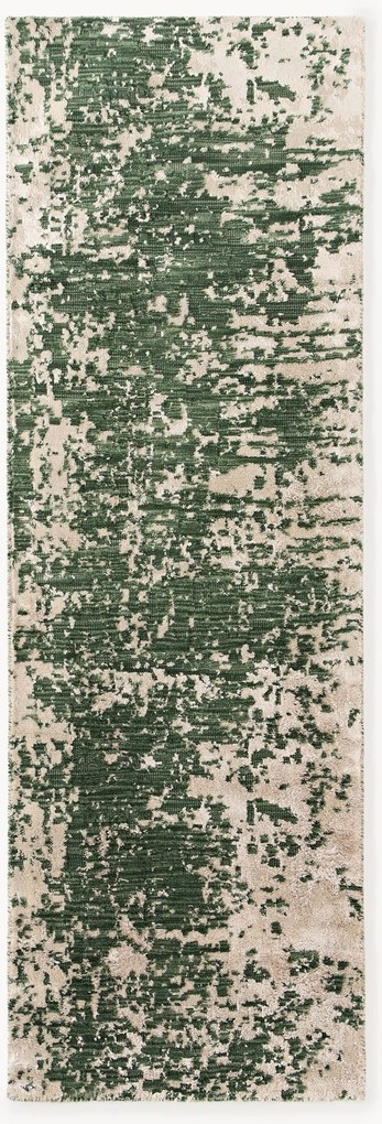 Passatoia in lana tessuta a mano con motivo astratto Cynthia