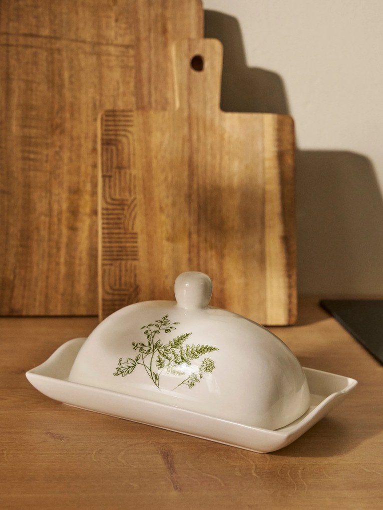 Sinsay - Piatto per burro in ceramica - verde