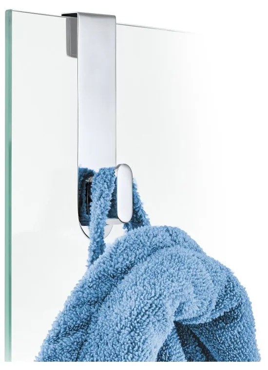 Gancio per porta in acciaio inox lucido Areo Nexio - Blomus