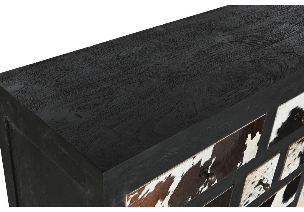 Cassettiera Home ESPRIT Legno di mango Mucca 115 x 36 x 102 cm