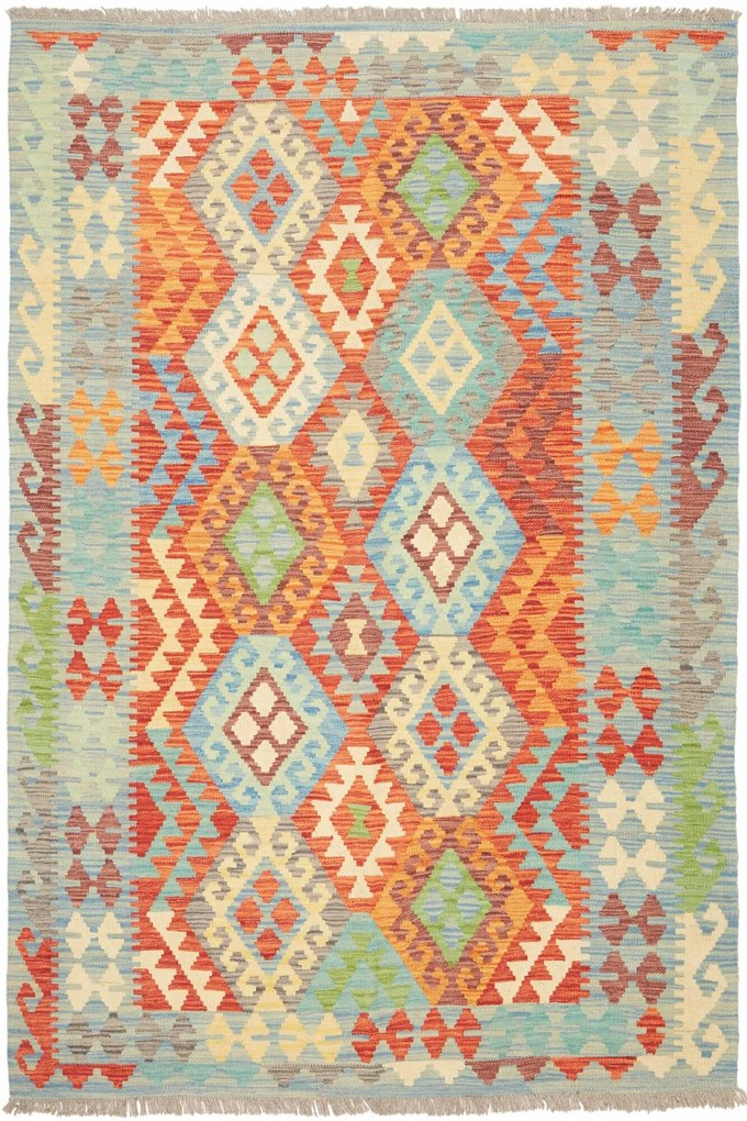Kilim Tappeto 200 x 150 (Pakistan) Tessuto A Mano