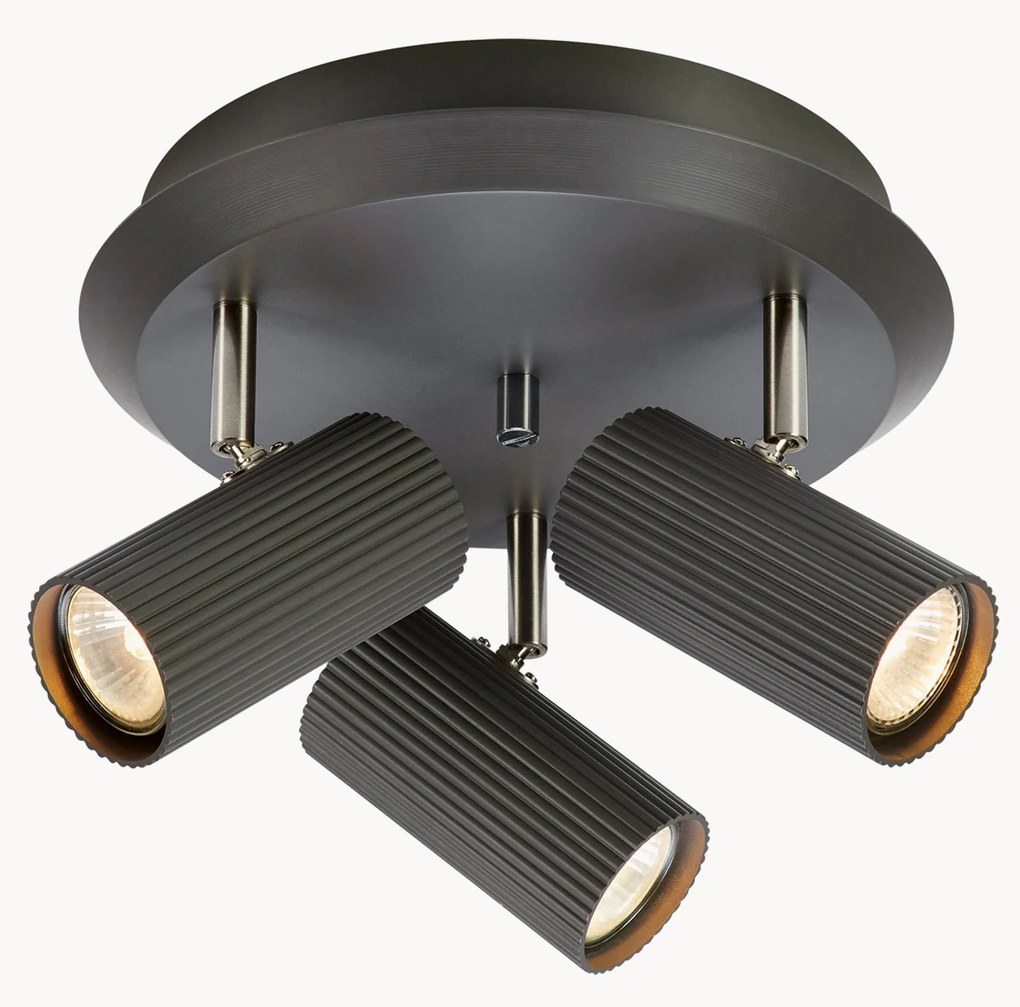 Faretti da soffitto piccoli in metallo Costilla