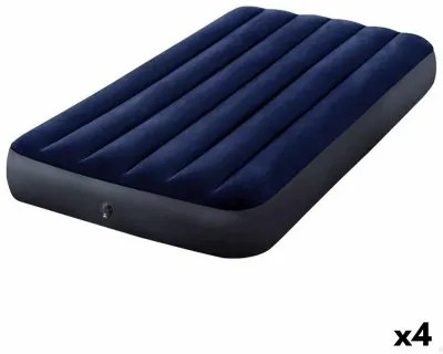 Materasso Gonfiabile Intex Dura-Beam Standard Classic Downy 99 x 25 x 191 cm (4 Unità)