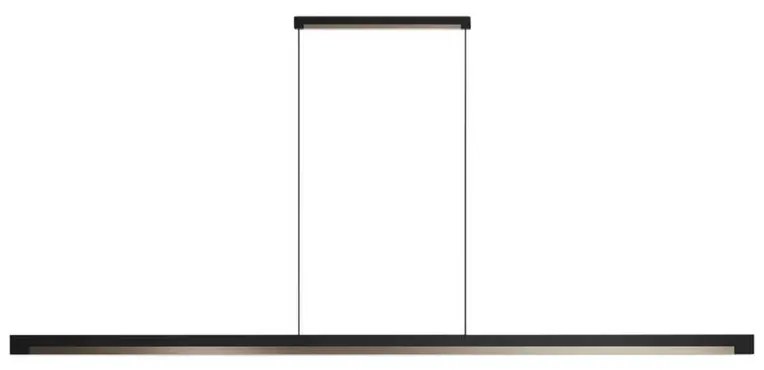 Inlay S1900 Linear Lampada a Sospensione Matt Black/Silver Gold - Light-Point