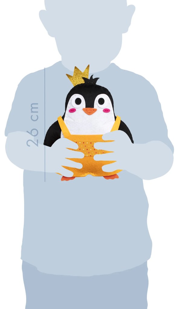 Kit da cucito per bambini - Pinguino Noah