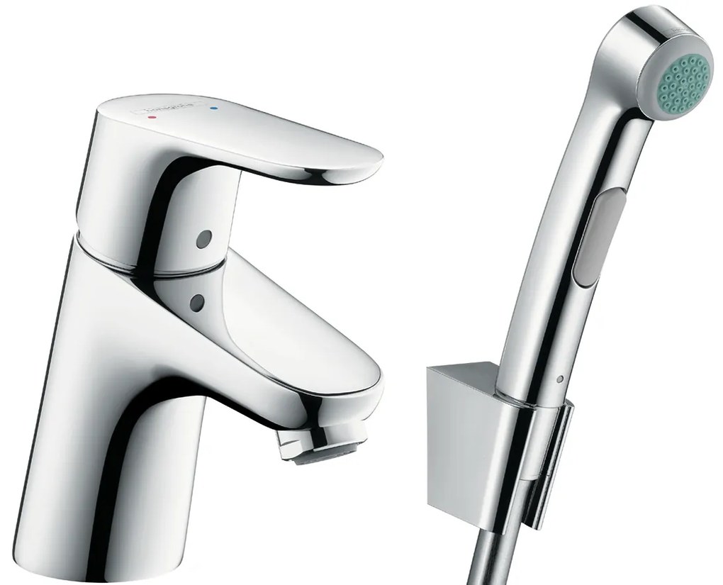 Miscelatore Monocomando Lavabo Con Doccetta E Flessibile 160 Cm Cromo Hansgrohe Focus E2 31926000