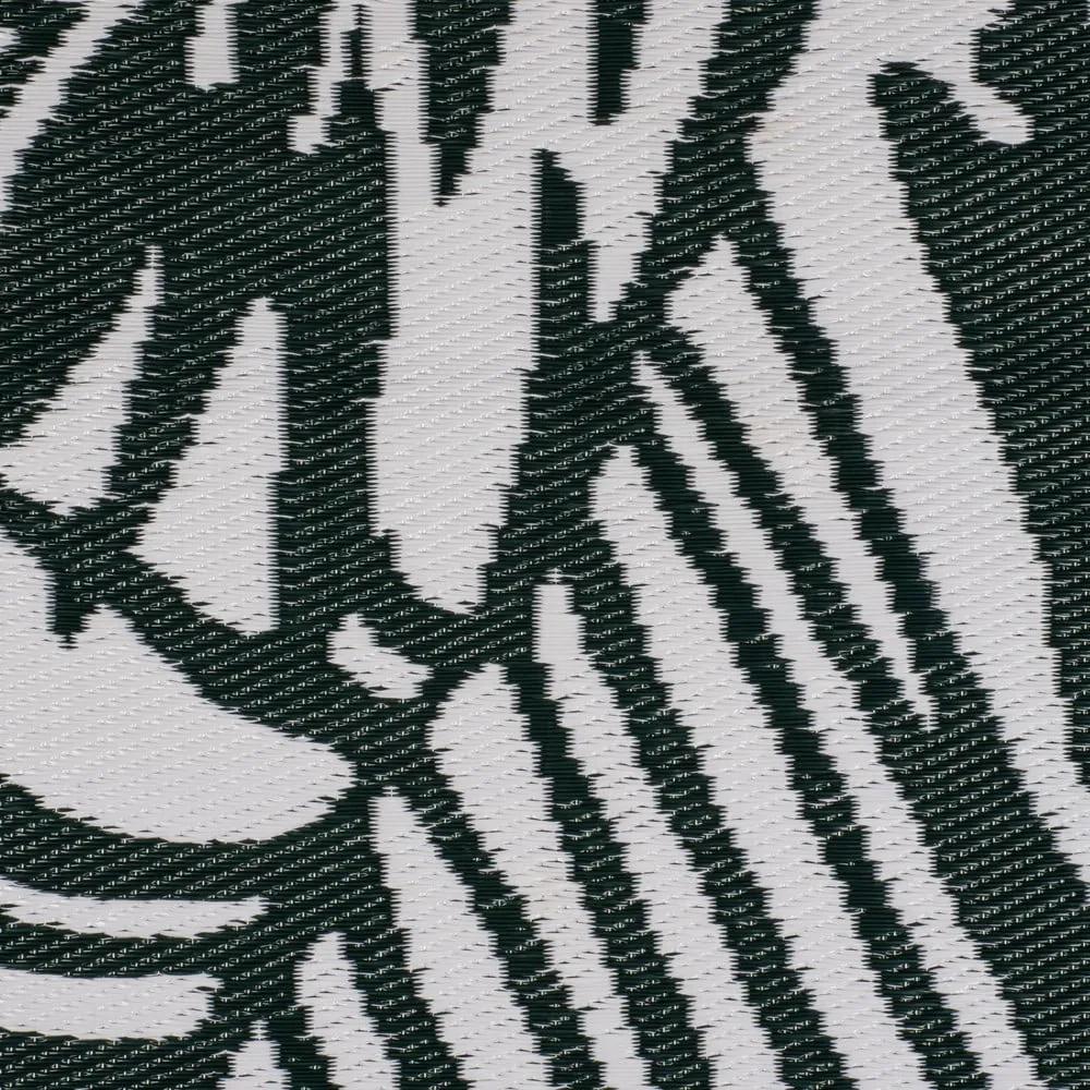Tappeto da esterno verde e bianco Fern, 120 x 180 cm - Green Decore