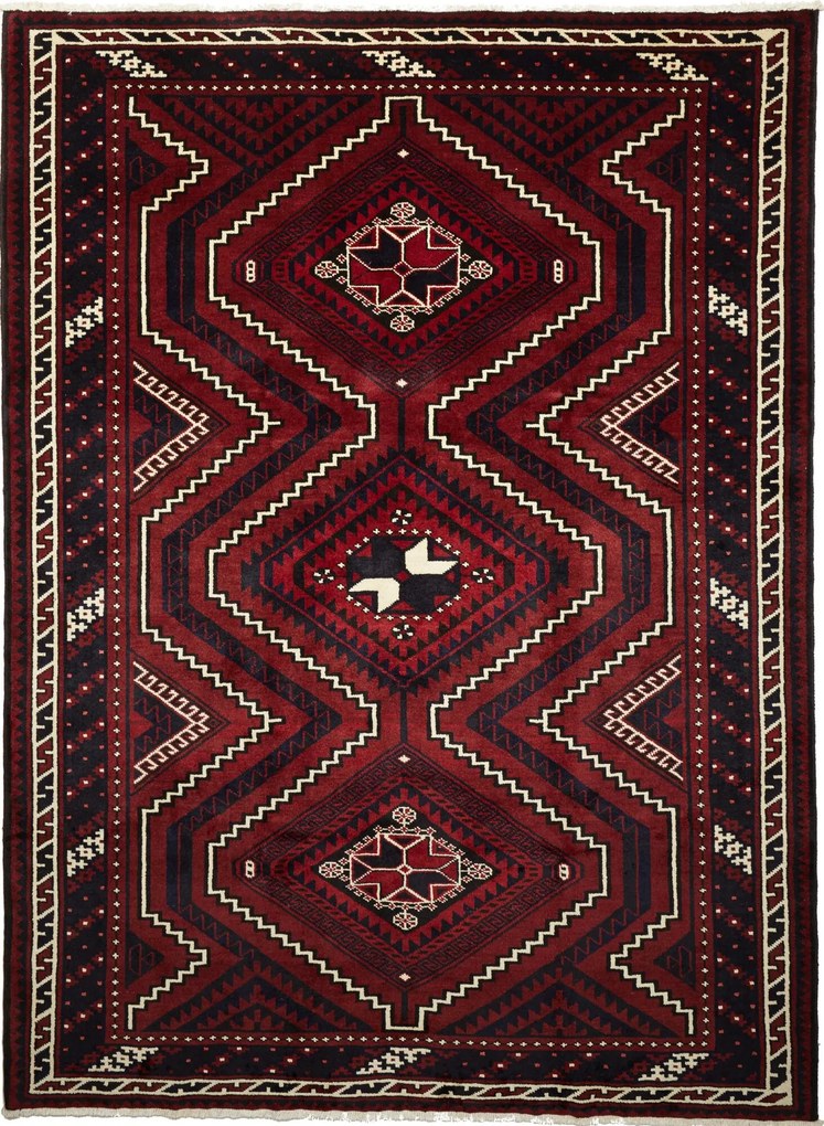 Lori Tappeto persiano 290 x 220 Rosso (Iran) Annodato A Mano
