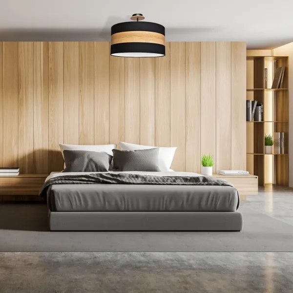 Lampadario a sospensione con supporto rigido TERRA 1xE27/60W/230V