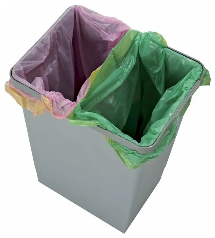Contenitore per rifiuti in plastica da 12 l - Elletipi